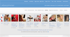Desktop Screenshot of liebeszimmer.ch